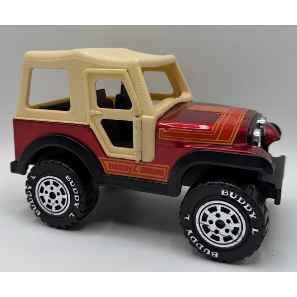 Vintage Buddy L Pressed Steel Jeep Toy Vehicle/Car. Great Condition.